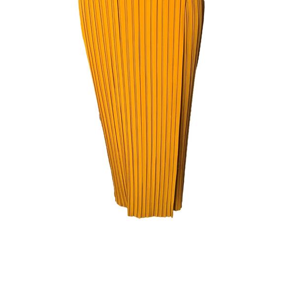 ALC Sienna V Neck Cutout Maxi Dress in Marigold sz 2 - Picture 8 of 10